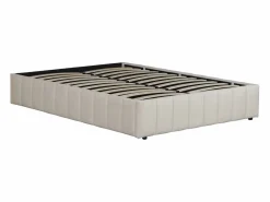 Habitat et jardin Cama doble con box de terciopelo "Meribel" - - 140 x 190 cm