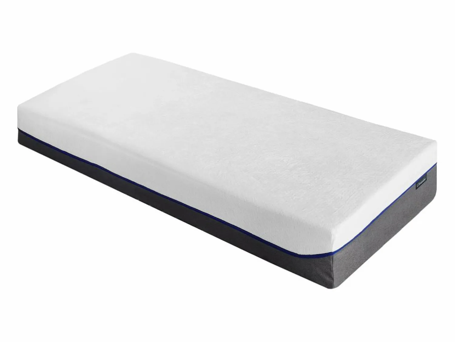 Ysmée Cama eléctrica relax, espuma viscoelástica HESIODE - roble 2 x 90 x 200 cm