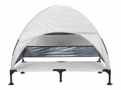Best Clicnbuy Cama Elevada para Perros Manual Gris plata 127 x 81 x 108 cm Plateado