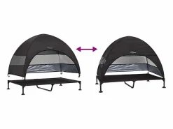 Clicnbuy Cama Elevada para Perros 127 x 81 x 108 cm Tela y acero