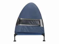Clicnbuy Cama Elevada para Perros Manual Azul marino 127 x 81 x 108 cm