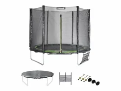 Sweeek Cama elástica con pack de accesorios, 250cm