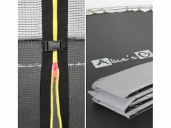 Online Sweeek Cama elástica con protección red de 490cm Gris