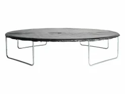 Hot Sweeek Cama elástica con red de protección de 400cm Gris