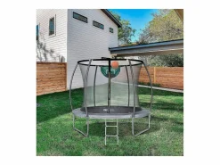 Online Habitat et jardin Cama elástica con red interior "jumper" - Ø 4,88 m - Gris
