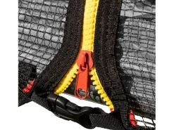 Outlet Cama elástica de 370cm reversible /rosa, Pack trampolín PERTH + red de seguridad + escalera + lona + kit de anclaje. Cama Elástica