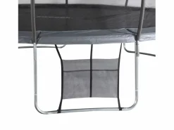 New Cama elástica red interior con pack de accesorios, 490cm gris Cama Elástica