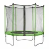 Discount Cama elástica "Yoopi" - Ø 2,44 m - con red + escalera + funda + kit de anclaje Cama Elástica