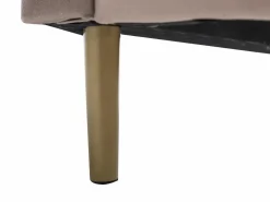 Discount Cama en forma de concha de 140 x 190 cm en terciopelo - LIVAYA Cama Terciopelo