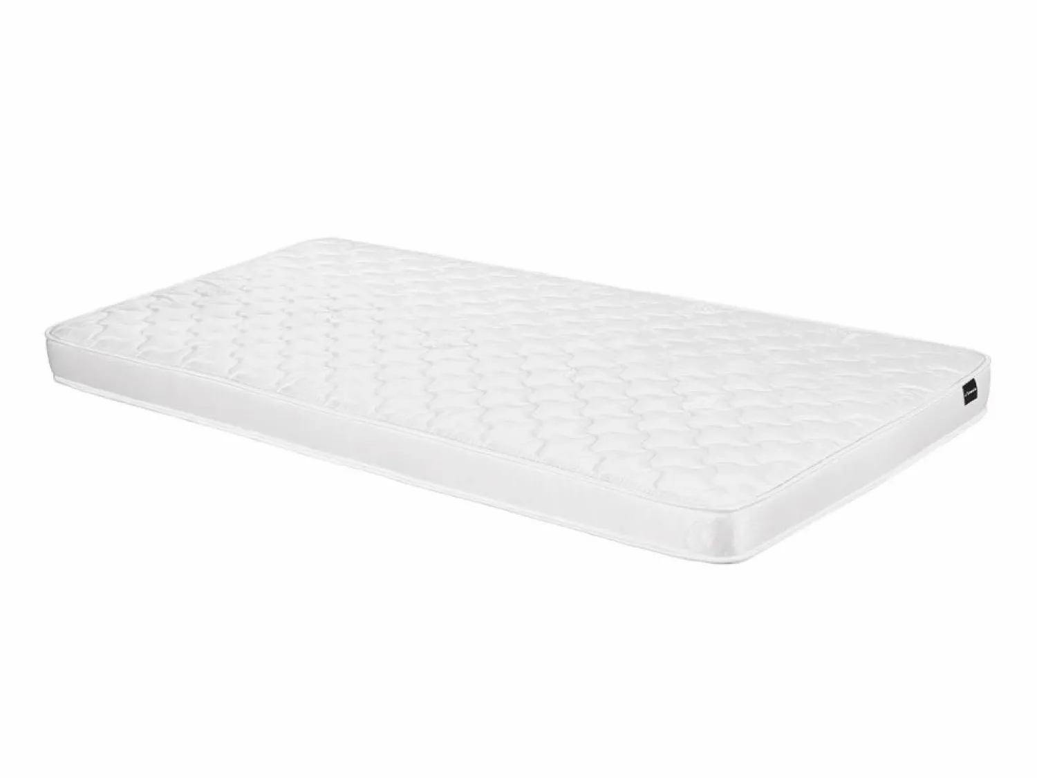 Clearance Vente-unique Cama infantil 90 x 190 cm cabecero terciopelo con forma de concha rosa con colchón MOANA Rosa palo
