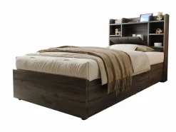 Hot Cama infantil con almacenaje - 90 x 200 cm - cabecero con almacenaje - con USB + Tipo C - MDF - Cama Con Canapé|Cama Con Almacenaje