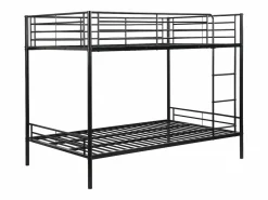 Discount Vente-unique Cama litera 2 x 120 x 190 cm color - DUOTIS II Negro