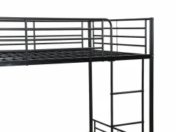Discount Vente-unique Cama litera 2 x 120 x 190 cm color - DUOTIS II Negro