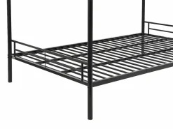 Discount Vente-unique Cama litera 2 x 120 x 190 cm color - DUOTIS II Negro