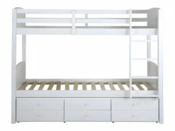 Vente-unique Cama litera separable ANCHISE - 90x190cm - - Ordenar