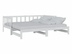 Cama nido - 90x200 cm extraíble madera maciza de pino ES86075
