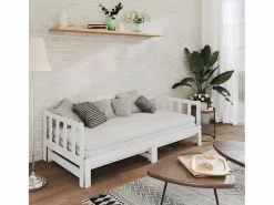 Cama nido - 90x200 cm extraíble madera maciza de pino ES86075