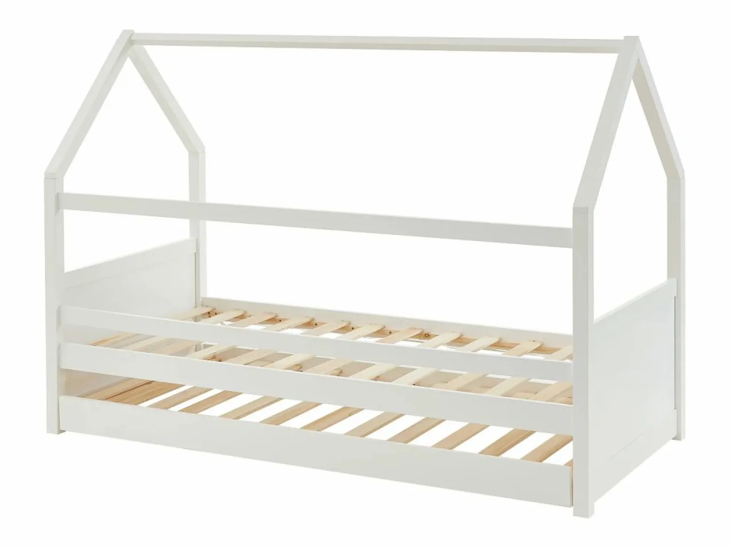 Best Cama nido cabaña 2 x 90 x 190 cm de madera de pino - HURRA Cama Nido|Cama Infantil