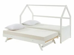 Best Cama nido cabaña 2 x 90 x 190 cm de madera de pino - HURRA Cama Nido|Cama Infantil