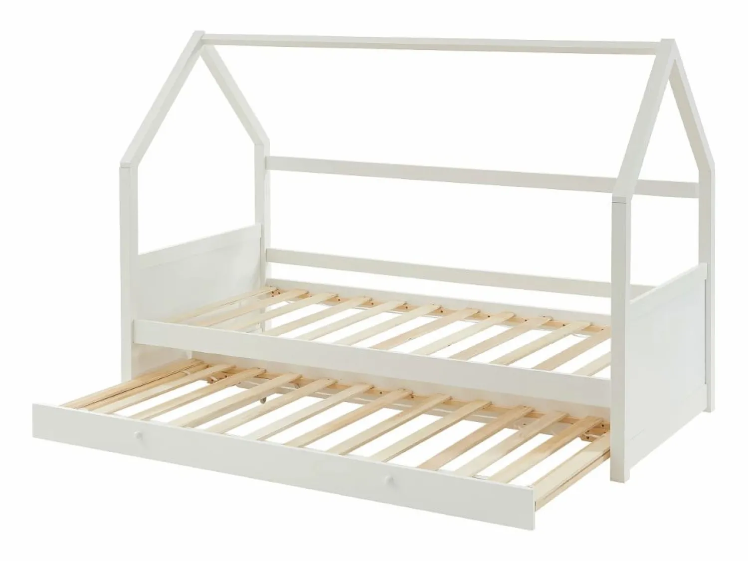Best Cama nido cabaña 2 x 90 x 190 cm de madera de pino - HURRA Cama Nido|Cama Infantil