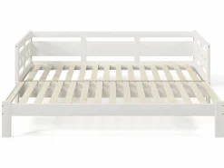 ModernLuxe Cama nido de pino macizo - 90(180)x190cm - con somier -