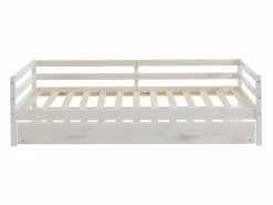 New Cama nido infantil 2 x 90 x 190 cm Pino macizo y MDF AEDAN II Cama Nido|Cama Infantil