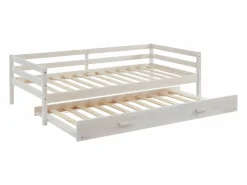 New Cama nido infantil 2 x 90 x 190 cm Pino macizo y MDF AEDAN II Cama Nido|Cama Infantil