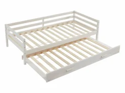 New Cama nido infantil 2 x 90 x 190 cm Pino macizo y MDF AEDAN II Cama Nido|Cama Infantil