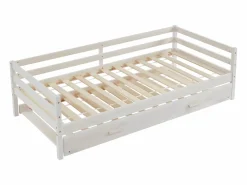New Cama nido infantil 2 x 90 x 190 cm Pino macizo y MDF AEDAN II Cama Nido|Cama Infantil