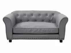 Discount Cama para mascotas de cuero sintético - L.94 x P. 65 x A. 42 cm - - GALIAMA Cama De Animales De Compañía