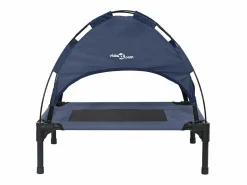 Clicnbuy Cama para perro Azul marino s Acero