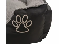 Sale Cama para perro con cojín acolchado XL negra Cama De Animales De Compañía