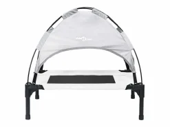 Clicnbuy Cama para perro m Acero