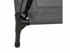 Clicnbuy Cama para perros con dosel antracita tela oxford y acero Gris antracita