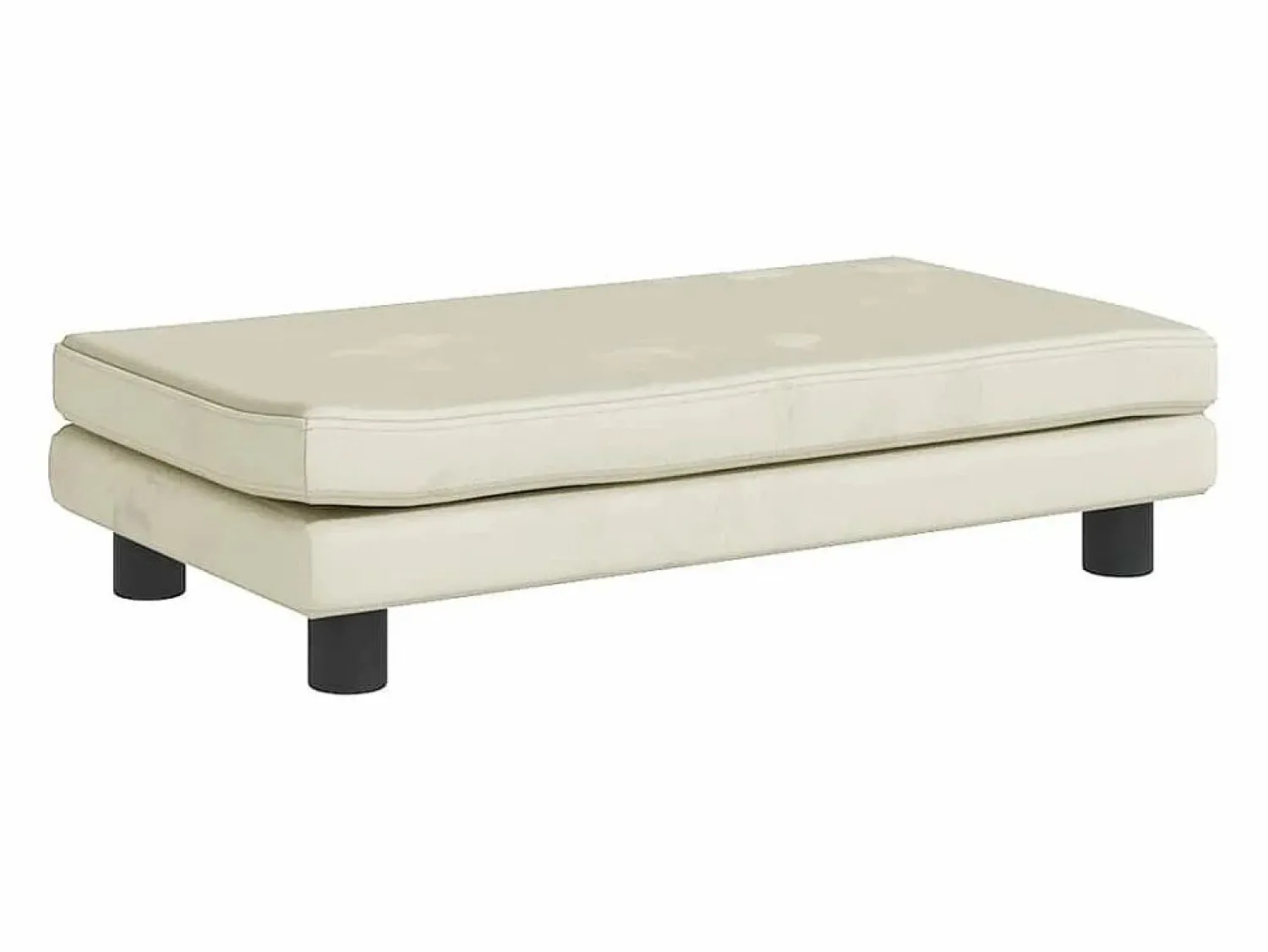 Clearance Cama para perros con extensión terciopelo 100x50x30 cm Cama De Animales De Compañía