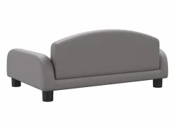 Online Clicnbuy Cama para perros de cuero sintético 70x45x30 cm Gris