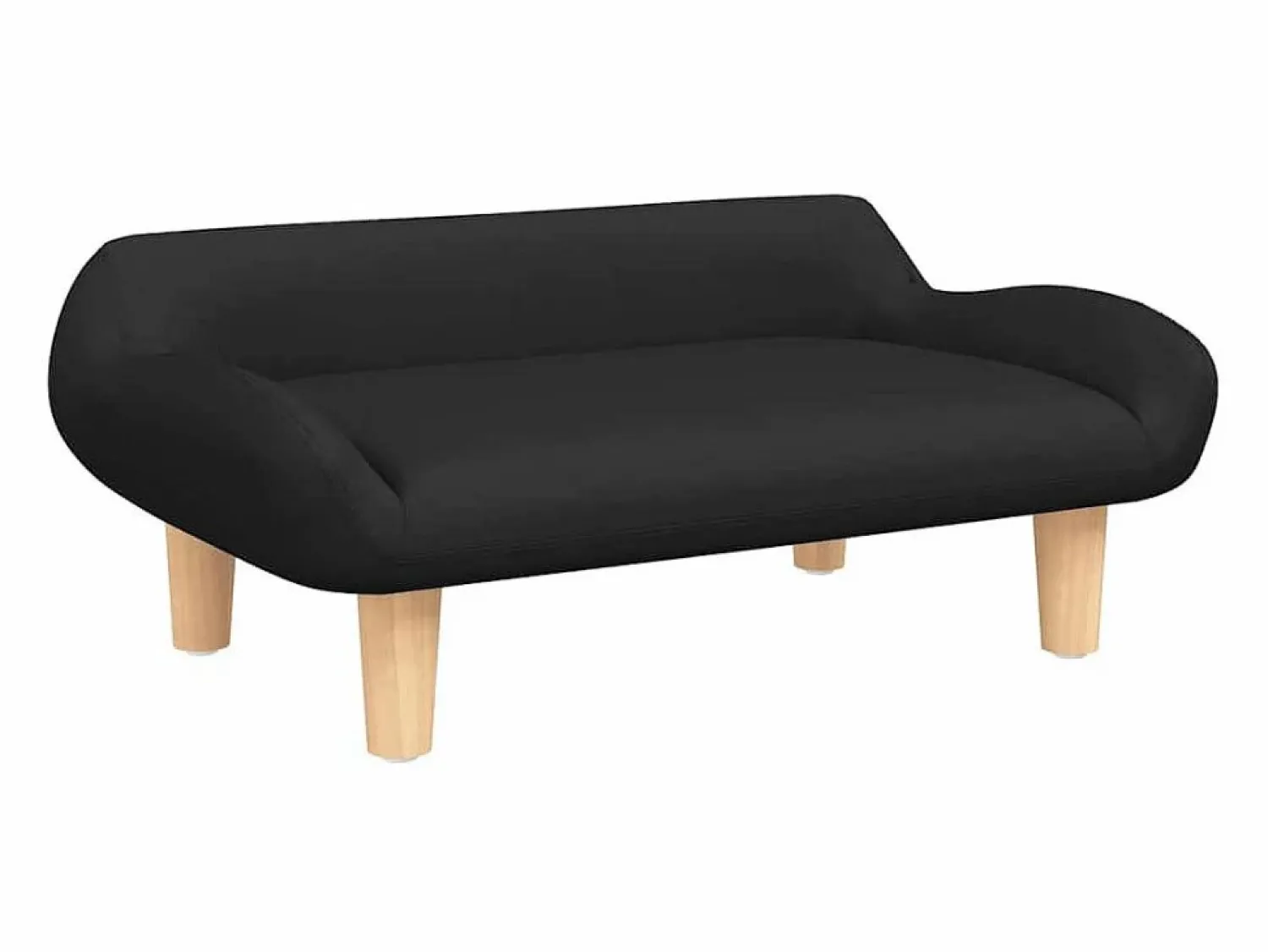 Best Cama para perros de tela negra 70x40x24 cm Cama De Animales De Compañía