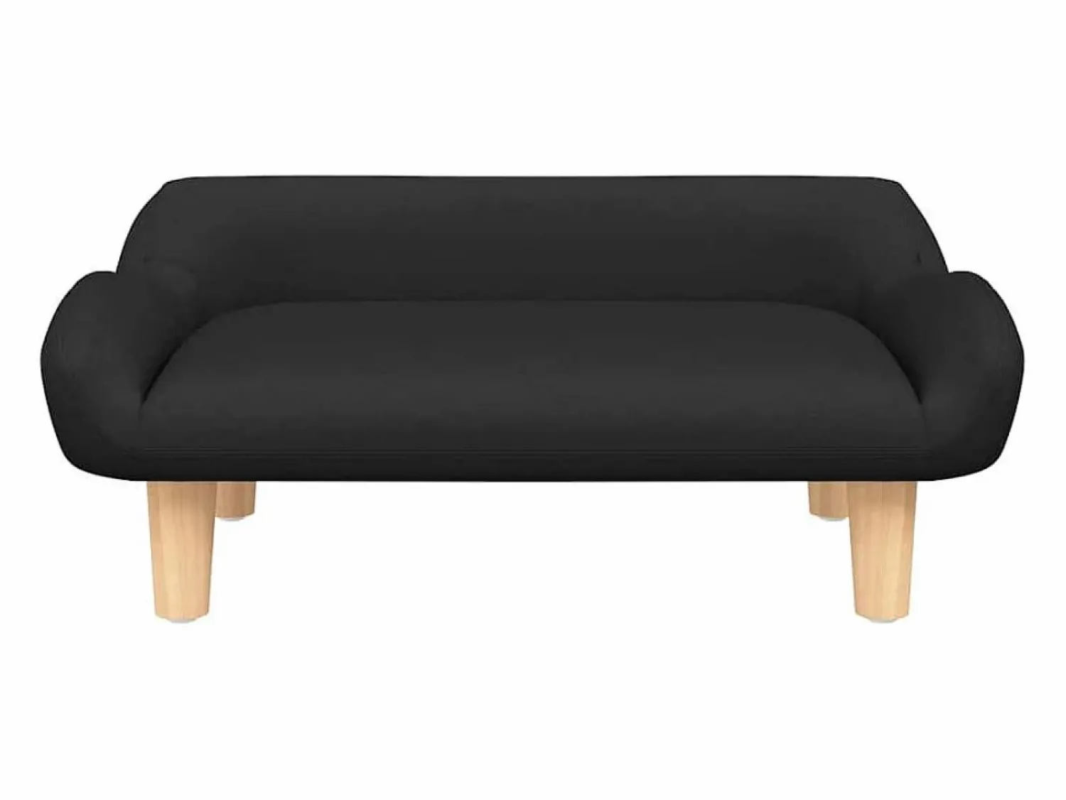 Best Cama para perros de tela negra 70x40x24 cm Cama De Animales De Compañía