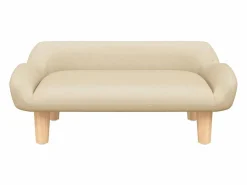 Clicnbuy Cama para perros de tela 70x40x24 cm