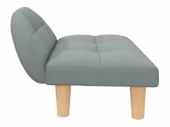 Clicnbuy Cama para perros de tela claro 70x52x30 cm