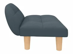 Clicnbuy Cama para perros de tela oscuro 70x52x30 cm