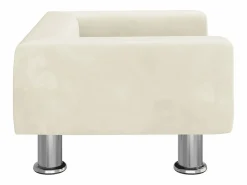 Online Clicnbuy Cama para perros de terciopelo 50x40x26,5 cm Crema