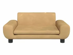 Discount Cama para perros de terciopelo marrón 70x45x33 cm Cama De Animales De Compañía