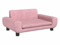 Best Clicnbuy Cama para perros de terciopelo 70x45x33 cm Rosa