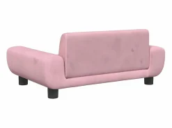 Best Clicnbuy Cama para perros de terciopelo 70x45x33 cm Rosa