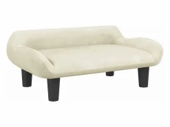 Clicnbuy Cama para perros de terciopelo 70x40x24 cm