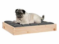Clearance Cama para perros madera maciza de pino 61,5x49x9 cm Cama De Animales De Compañía