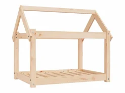 Sale Cama para perros madera maciza de pino 81x60x70 cm Cama De Animales De Compañía