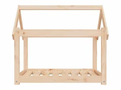 Sale Cama para perros madera maciza de pino 81x60x70 cm Cama De Animales De Compañía