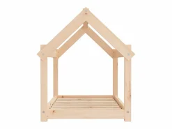 Sale Cama para perros madera maciza de pino 81x60x70 cm Cama De Animales De Compañía